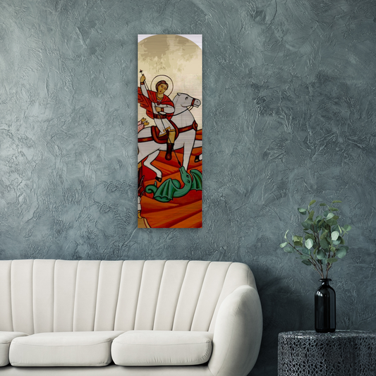 Prince Theodore (Amir Tadros El Shatebi) Brushed Aluminum Print
