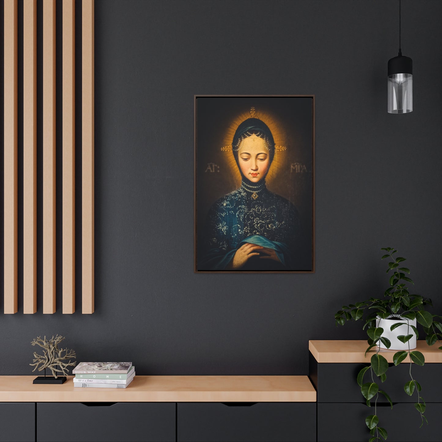 Mattheiser Gnadenbild #Framed #Premium Gallery Wrap #Canvas