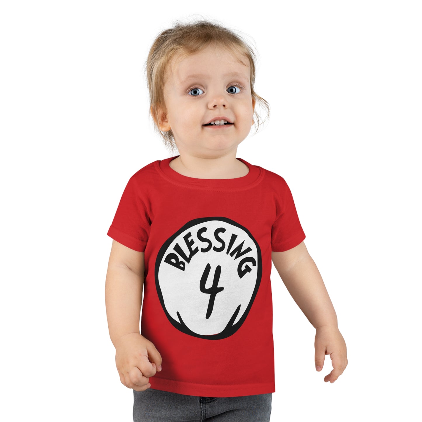 Blessing 4 - Toddler T-shirt - Count your Blessings