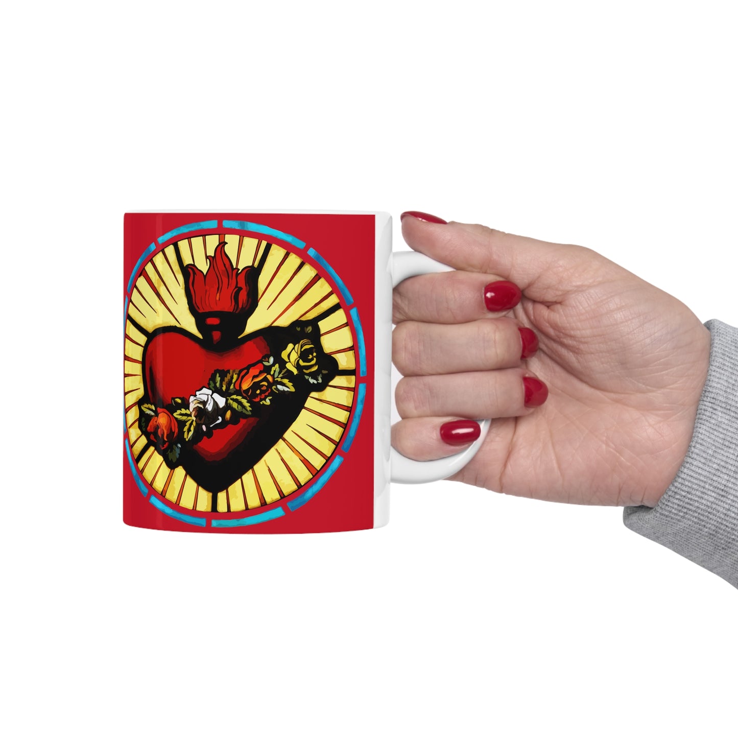 Parabilis - Immaculate Heart - Ceramic Mug 11oz