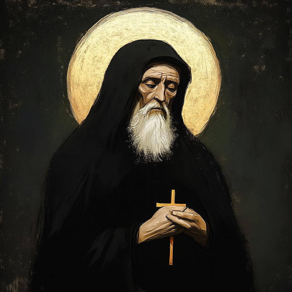 Pearl Print - St. Charbel, the heavenly doctor who never stops working! Icon