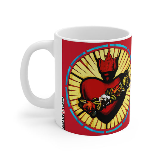 Parabilis - Immaculate Heart - Ceramic Mug 11oz