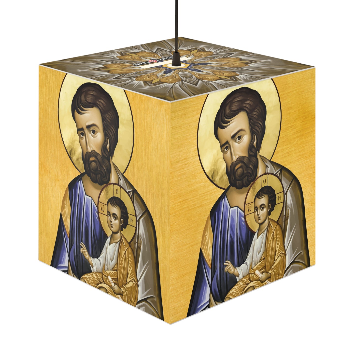 Saint Joseph with Divine Child - Lamp