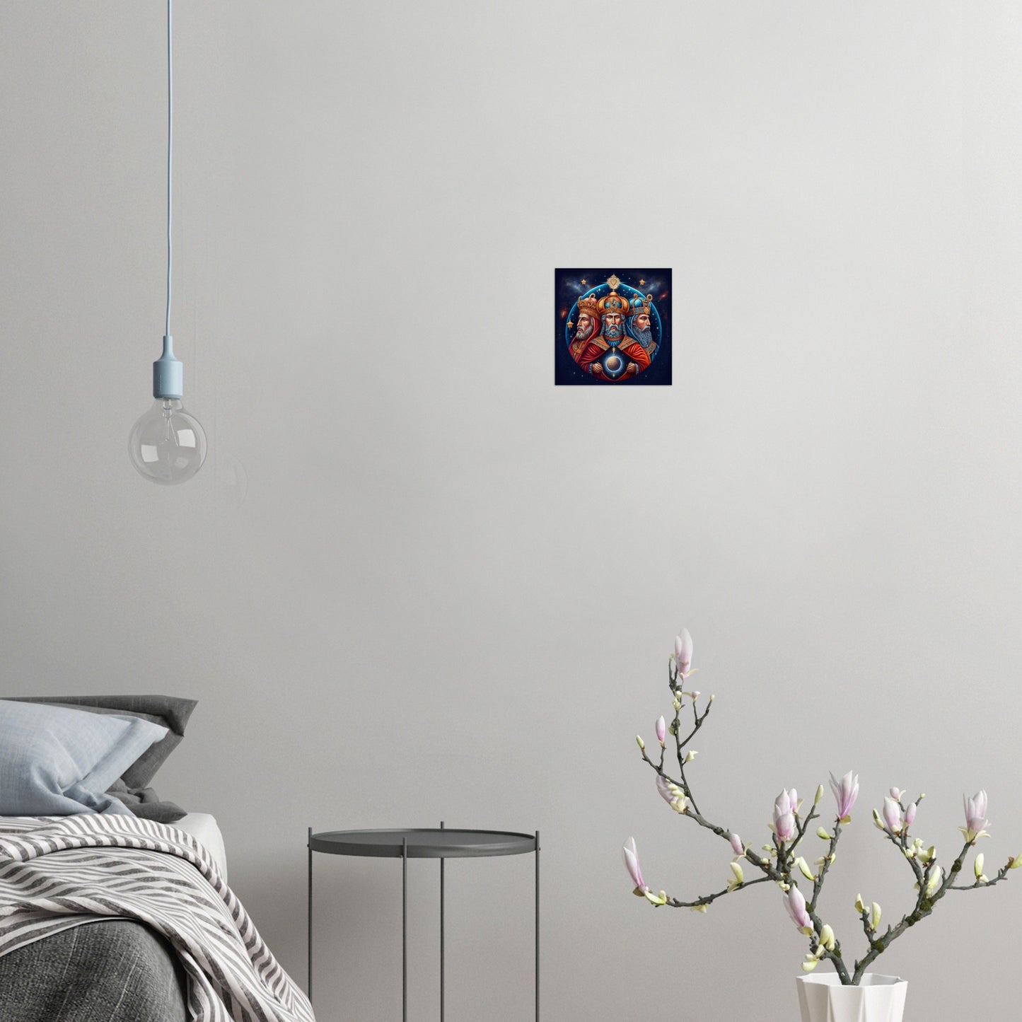 Epiphany - Three Kings ✠ Brushed Aluminum Icon