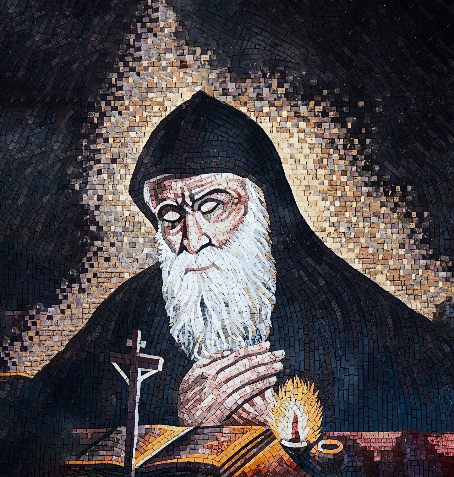 Pearl Print - Chaplet of St. Sharbel icon