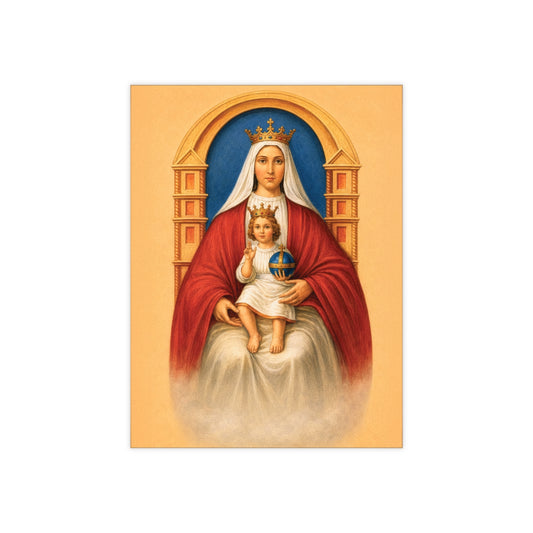 Our Lady of Coromoto Devotional Ceramic Tile (6×8 inches) Venezuela Curacao Aruba