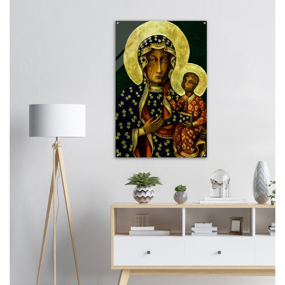 Our Lady of Częstochowa #AcrylicPrint #Icon