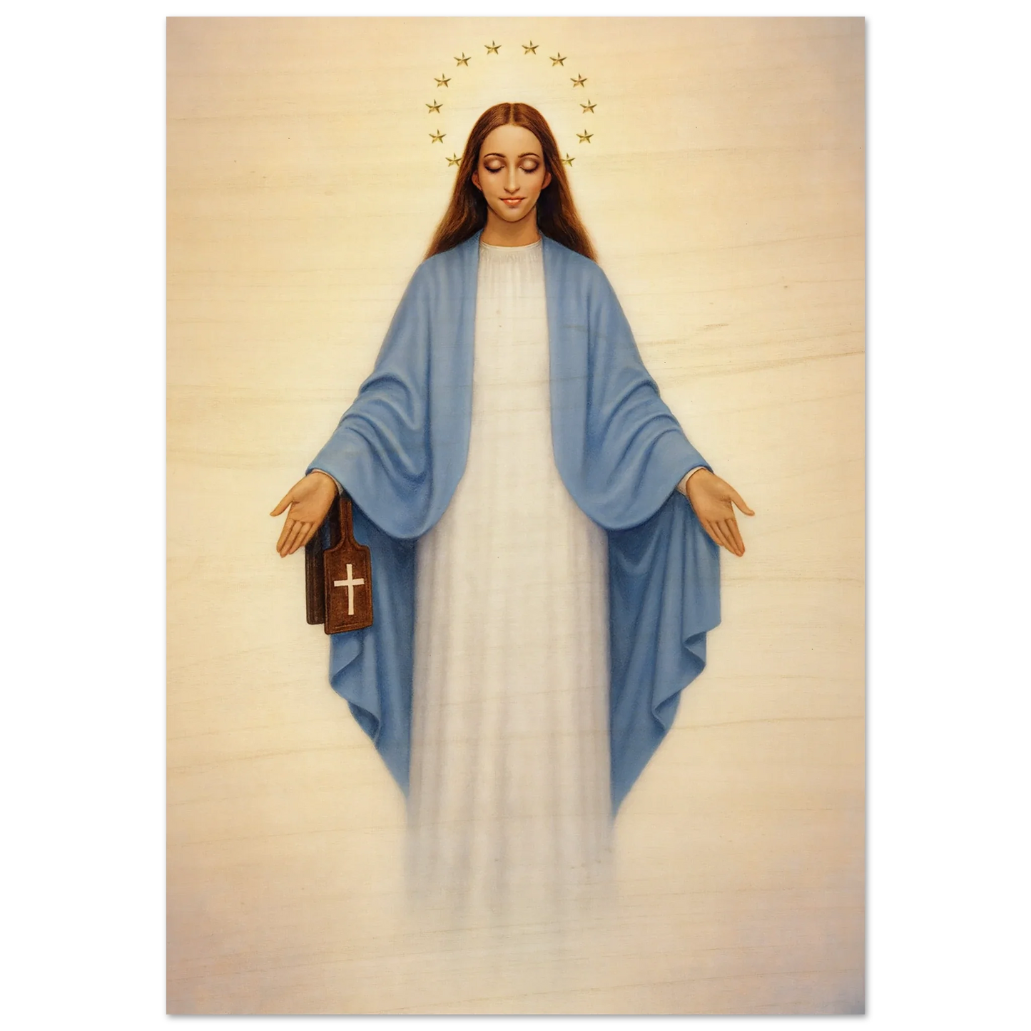 Pearl Print - Garabandal Virgin Mary