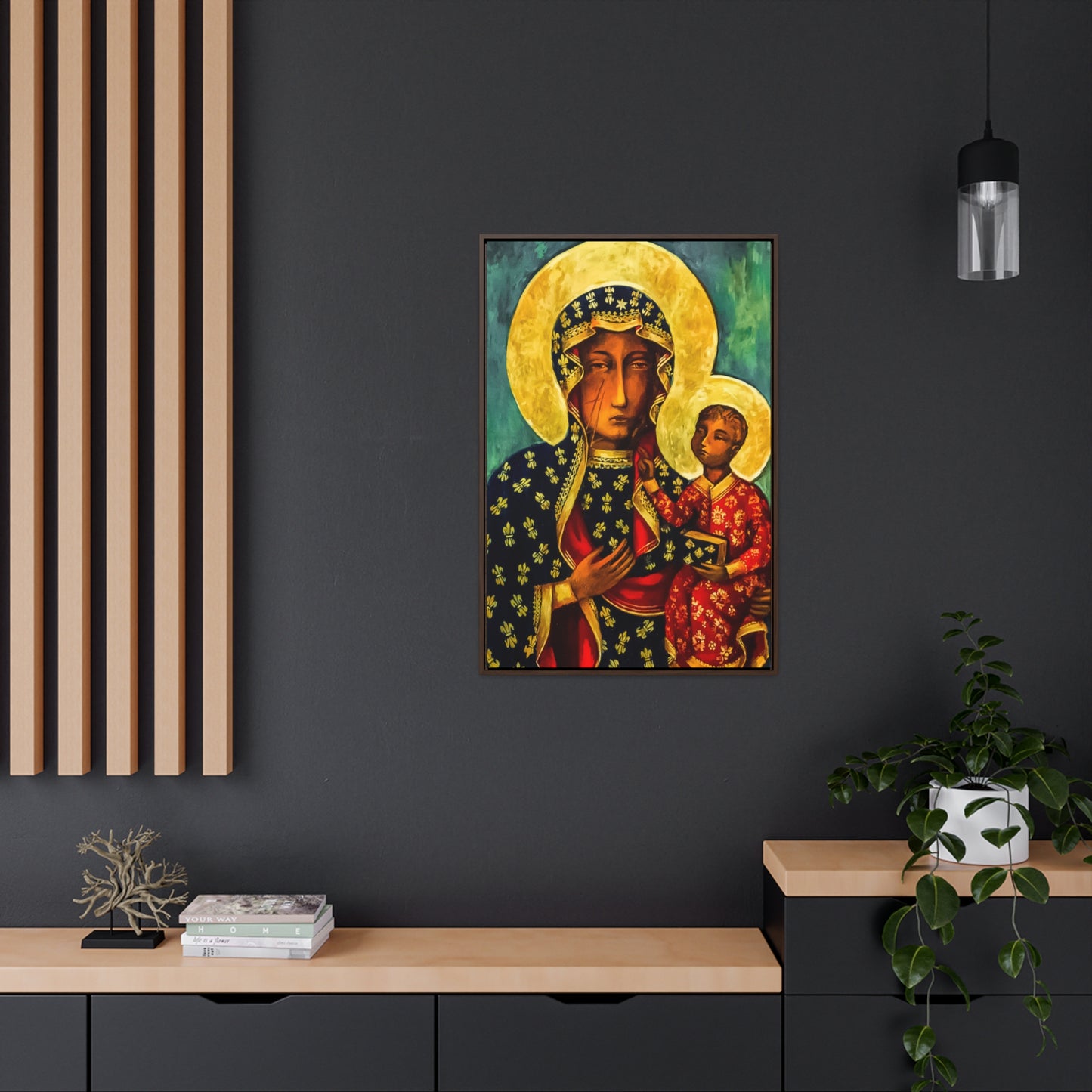 Our Lady of Czestochowa #FramedCanvas Premium Gallery Wrap Canvas