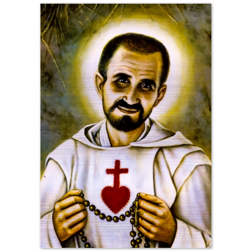 St Charles de Foucauld - Brushed Aluminum Print