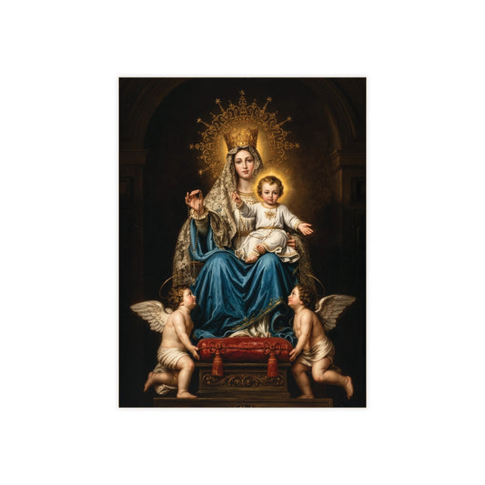 Our Lady of Arabia Devotional Ceramic Icon Tile (6×8 inches)