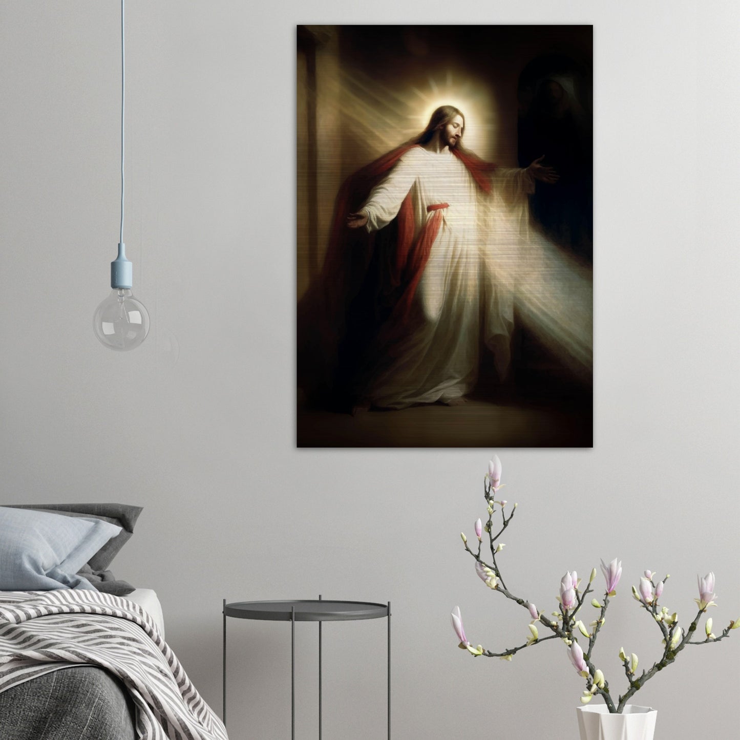 have mercy on us and on the whole world ✠ Brushed Aluminum Icon