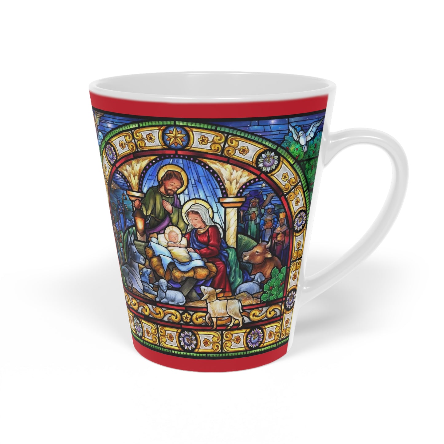 Nativity Mug #Christmas #LatteMug, 12oz