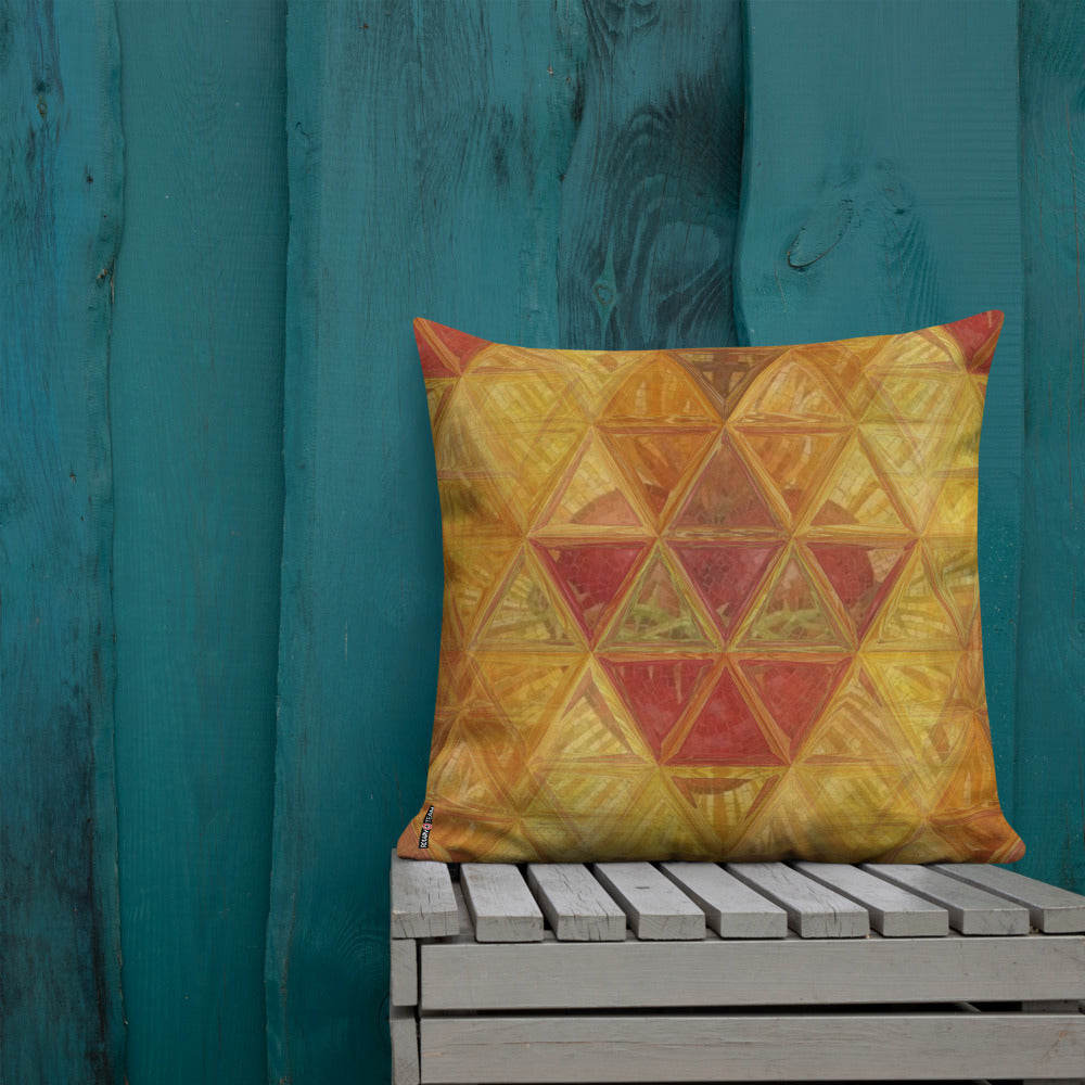 Sacred Heart (Abstract) - Premium Pillow