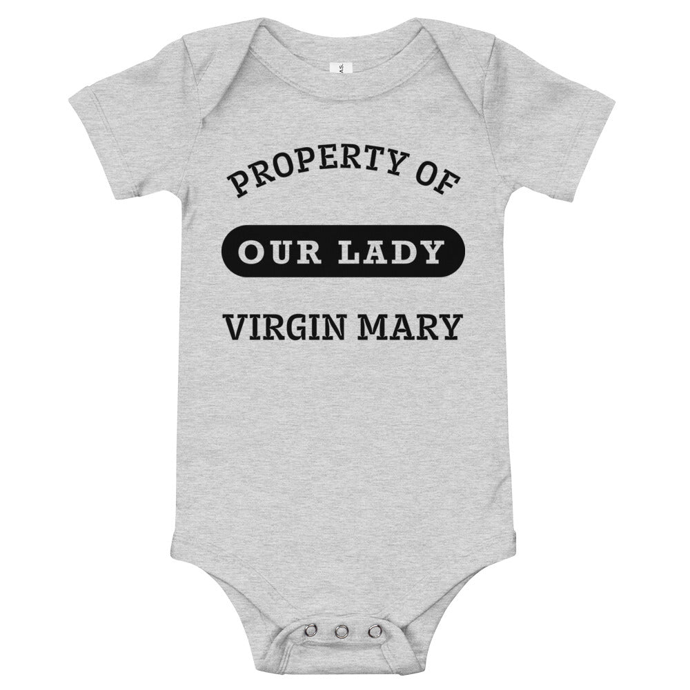 Property of Our Lady Virgin Mary - Baby short sleeve one piece