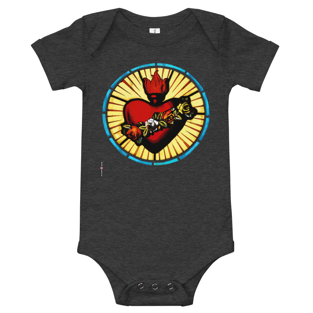 Immaculate Heart Baby short sleeve one piece
