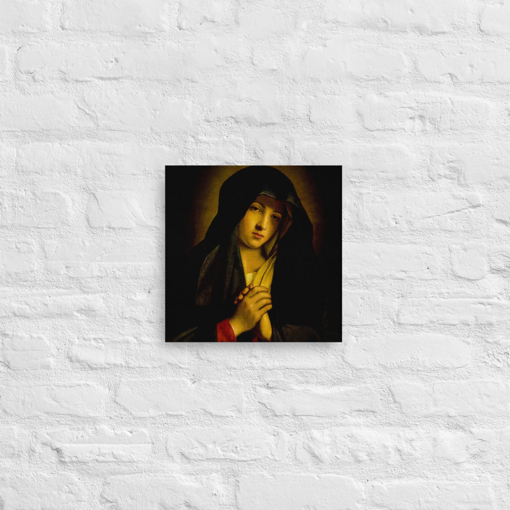 The Madonna in Sorrow (Sassoferrato) Canvas