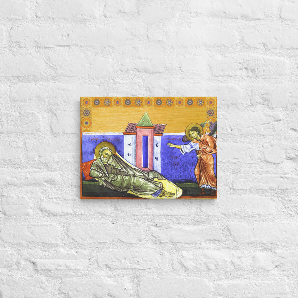 Canvas - T'oros Roslin, Joseph's Dream, 1262