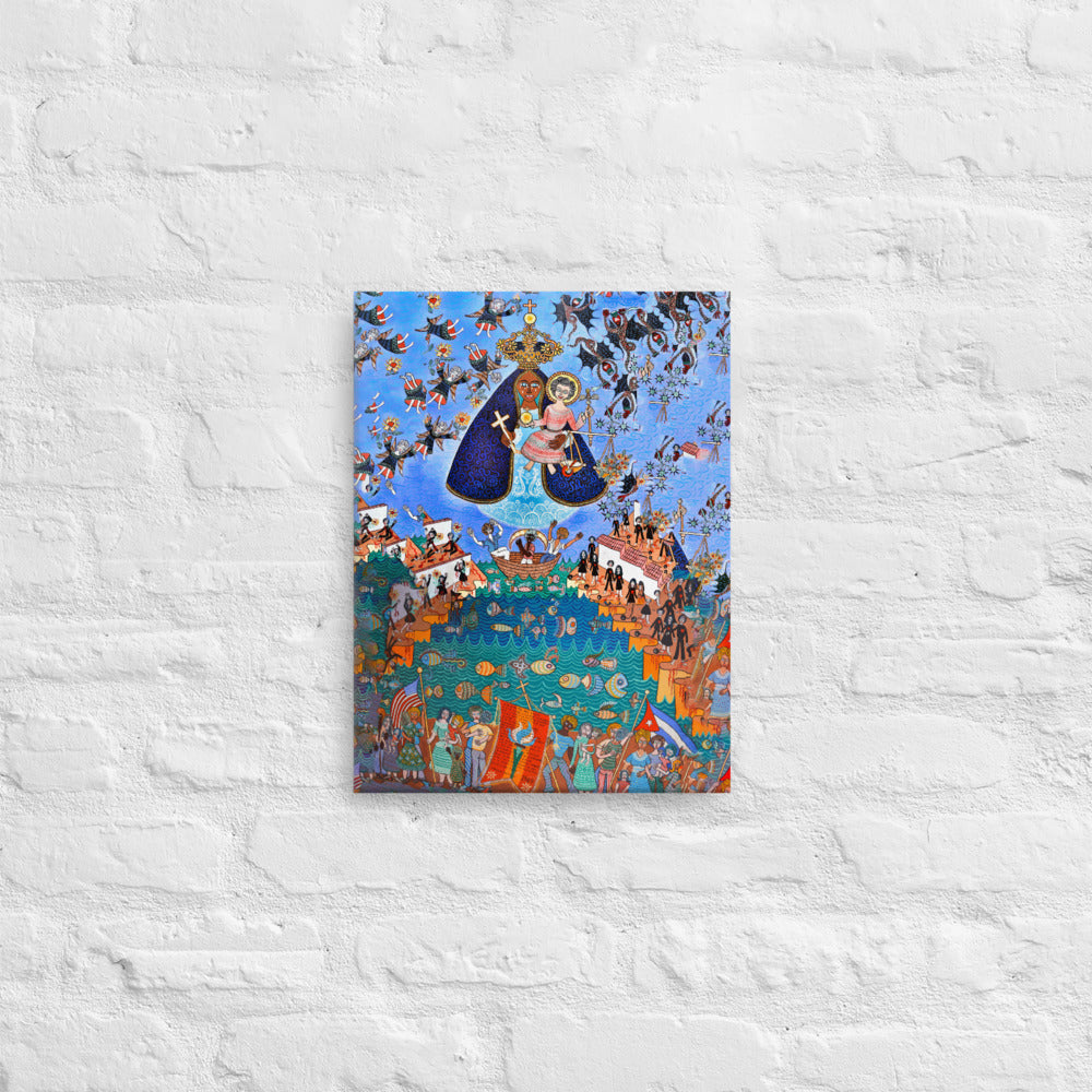 Our Lady - Caridad del Cobre - Canvas