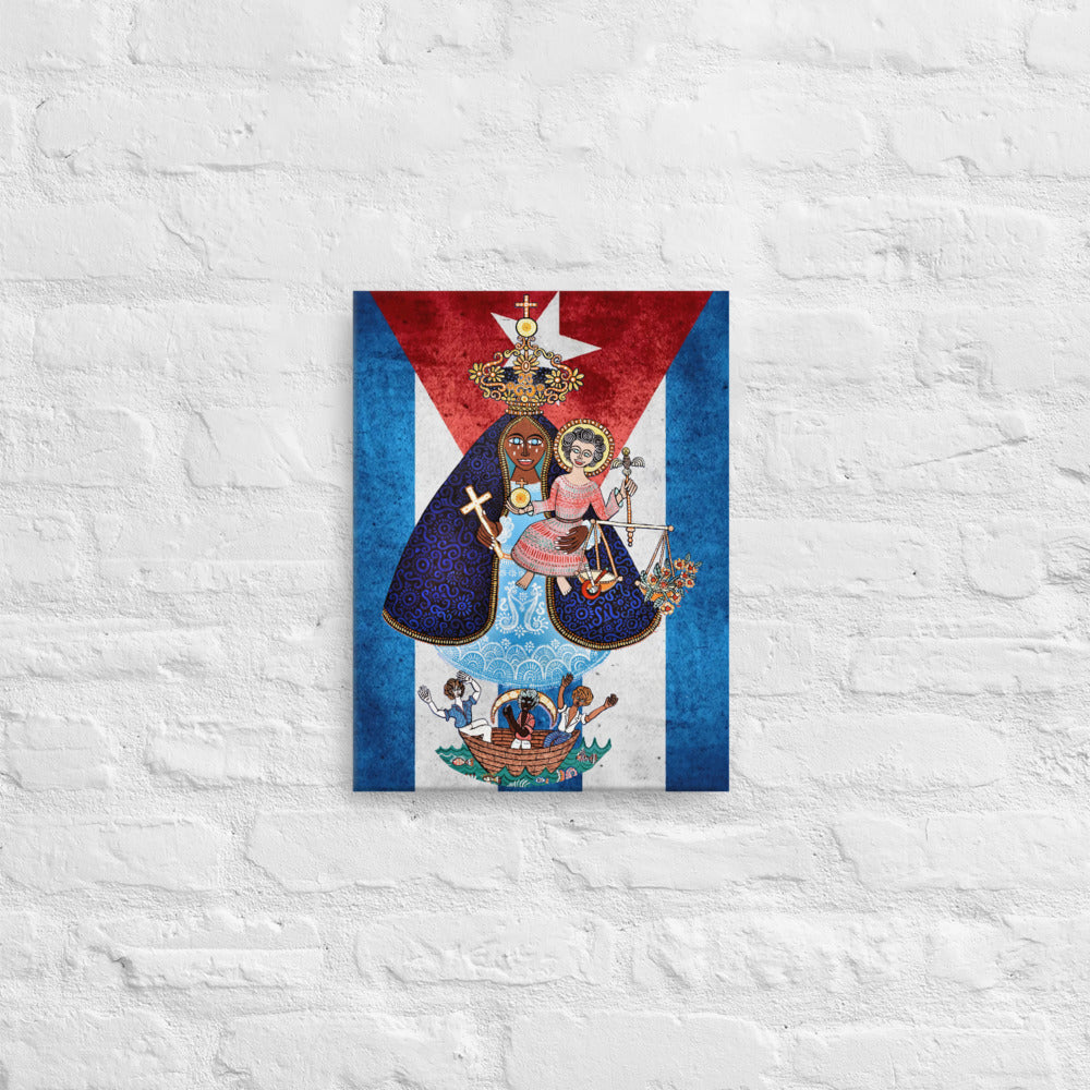 Our Lady of Charity (Caridad del Cobre) - Canvas