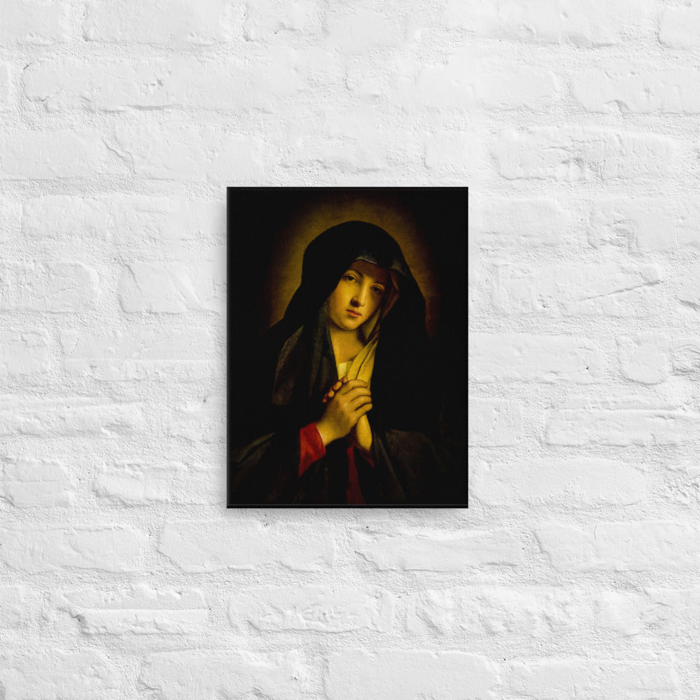 The Madonna in Sorrow (Sassoferrato) Canvas