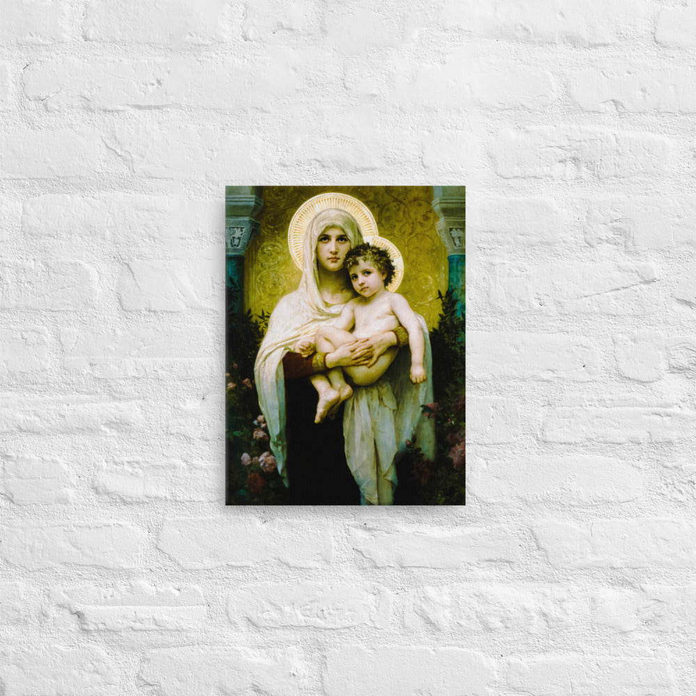 The Madonna of the Roses (Bouguereau) Canvas