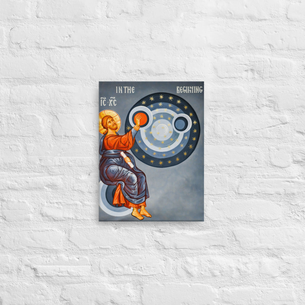 In The Beginning - Canvas