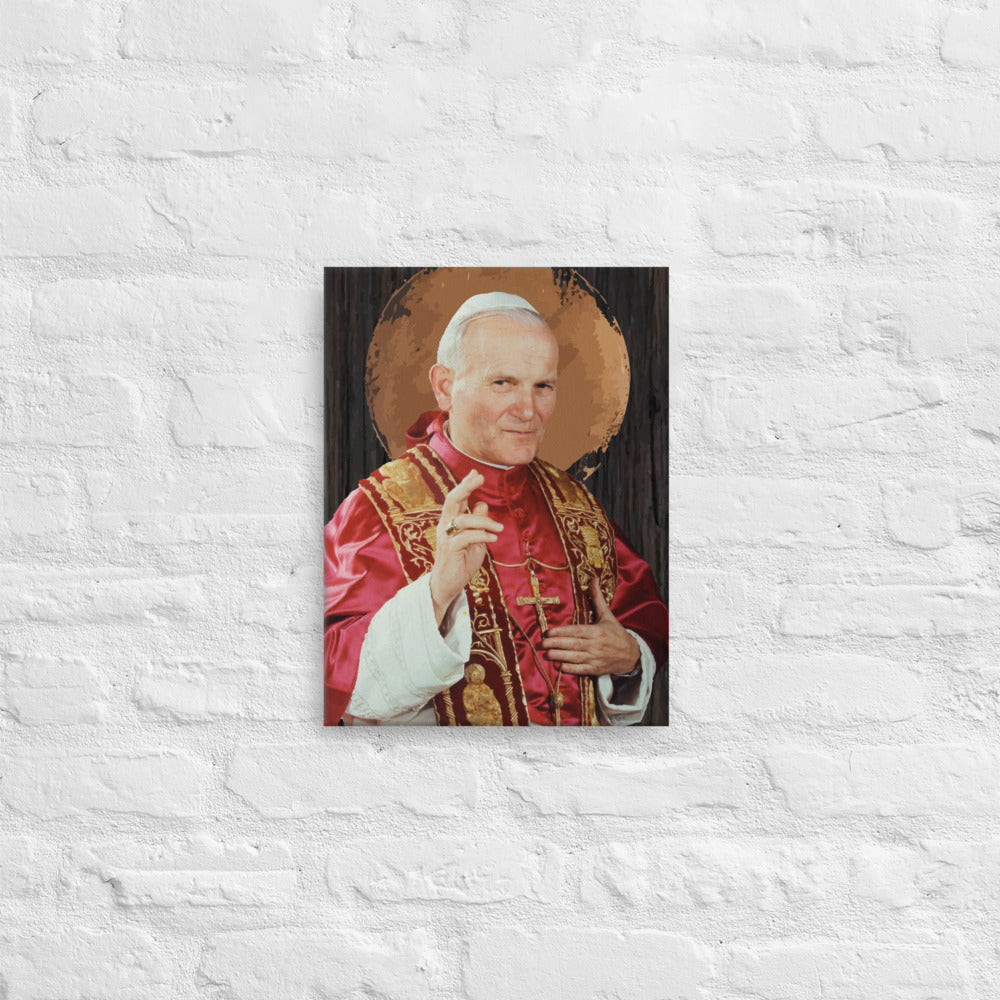 Pope Saint John Paul II #Canvas #JPII