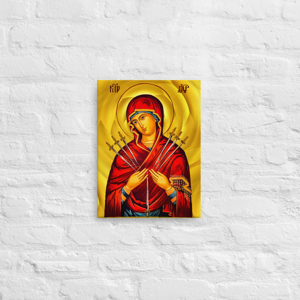 Our Mother Of Sorrows #Canvas