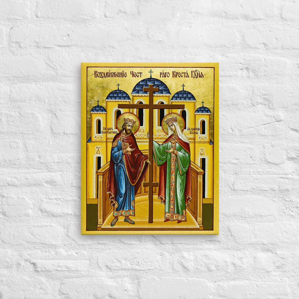 Exaltation of the Precious and Lifegiving Cross #Canvas
