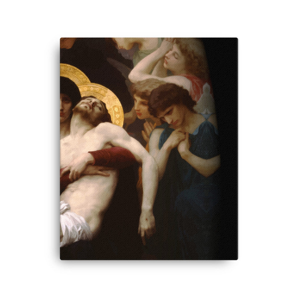Mysteria Dolorosa Mysteria Gaudiosa - Canvas Bouguereau Diptych - Right Medium 16x20