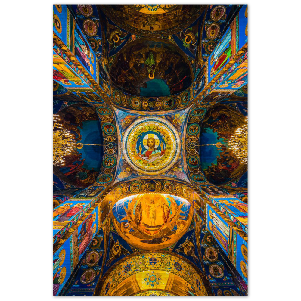 Our Savior on Spilled Blood – Brushed #Aluminum #MetallicIcon #AluminumPrint