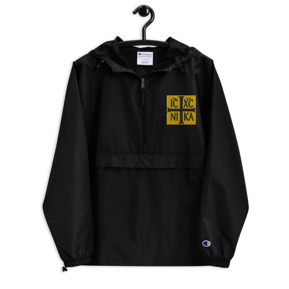 IC XC + NI KA #Embroidered #PackableJacket