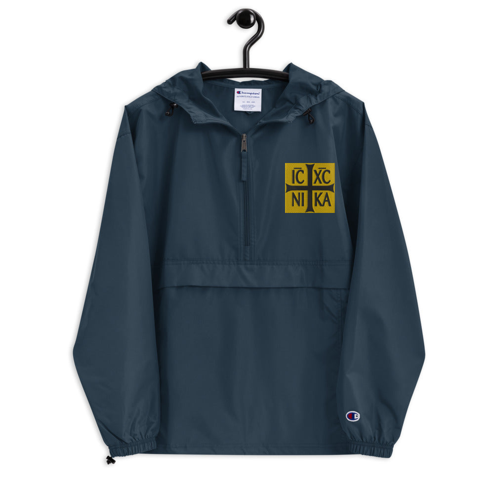IC XC + NI KA #Embroidered #PackableJacket