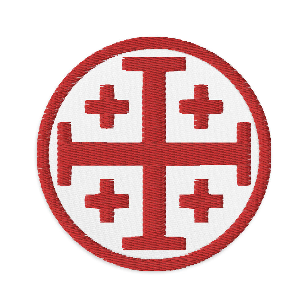 Jerusalem Cross ✠ Embroidered #patches