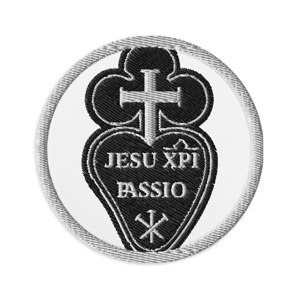 Passionist ✠ Embroidered #patches - Jesu XPI Passio - Passionist Sign