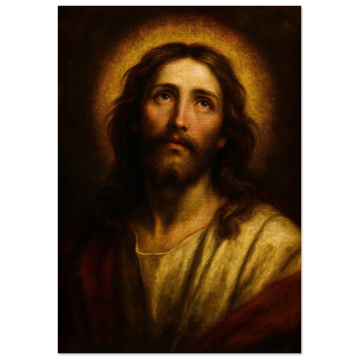 Pearl Print - Christ Our Light Icon Print – Inspirational Religious Artwork