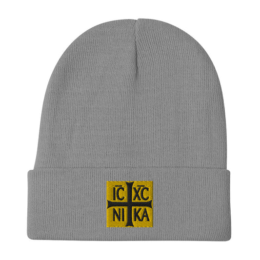 ICXC NIKA - #Embroidered #Beanie