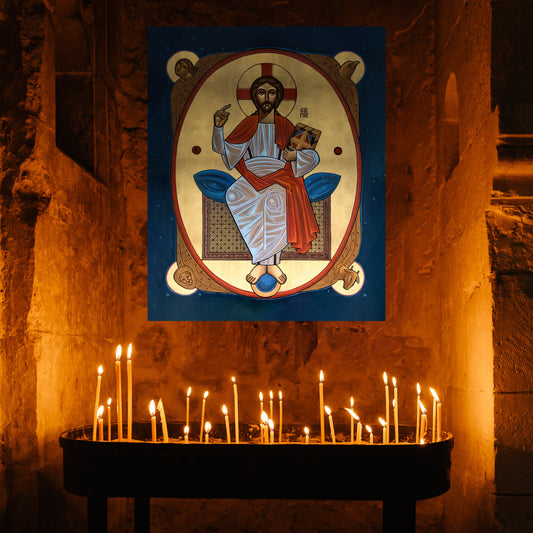 The Lord Pantocrator - Icon Plaque