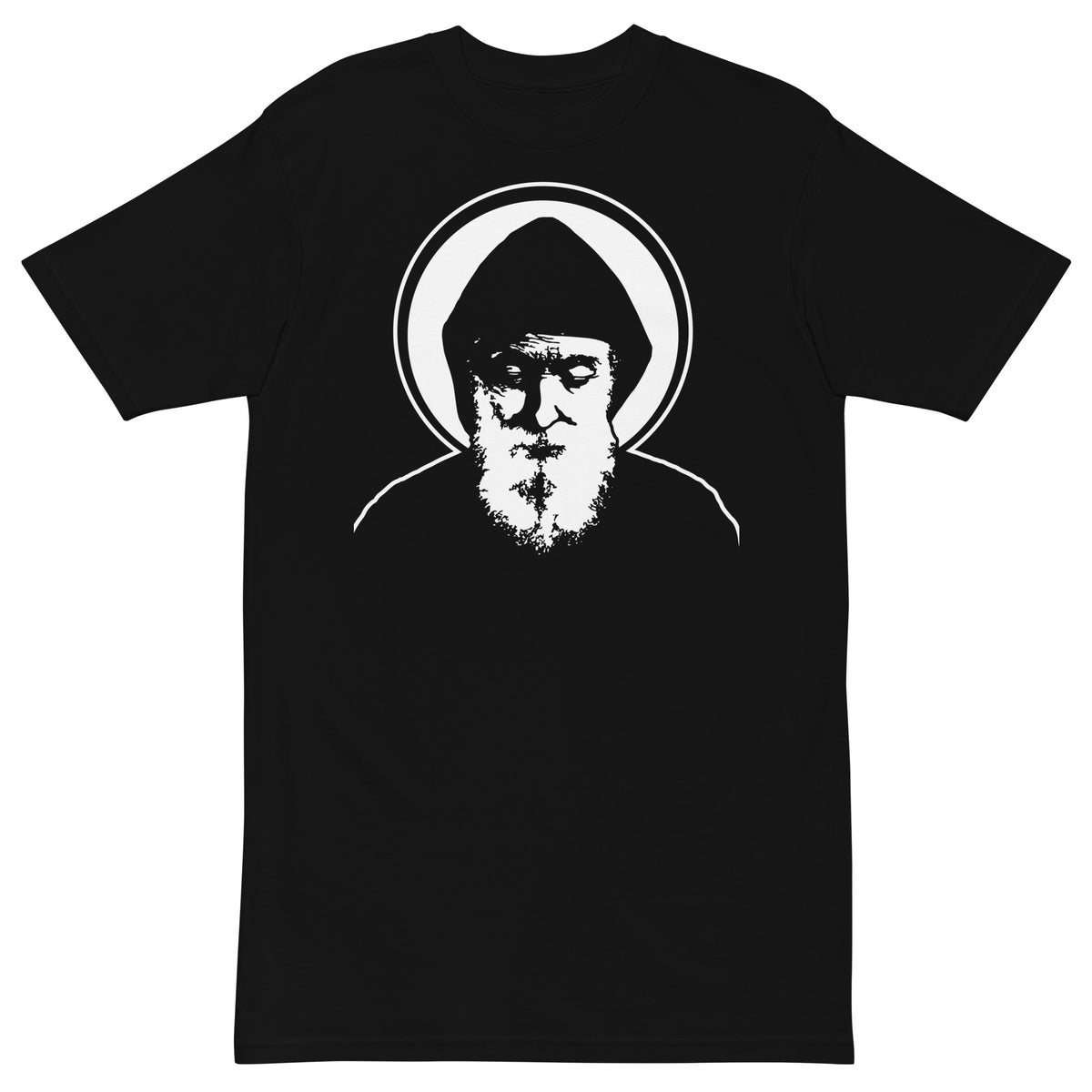St Sharbel - premium heavyweight tee