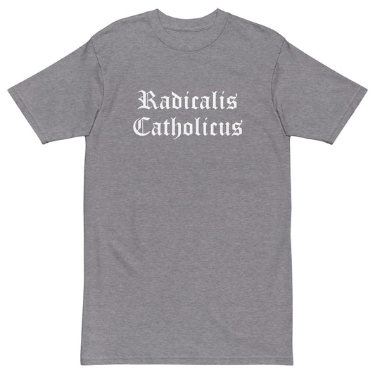 Radical Catholic premium heavyweight tee