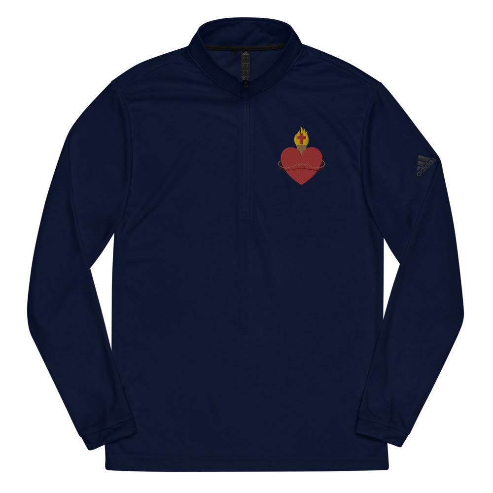 Sacred Heart - Quarter zip #pullover