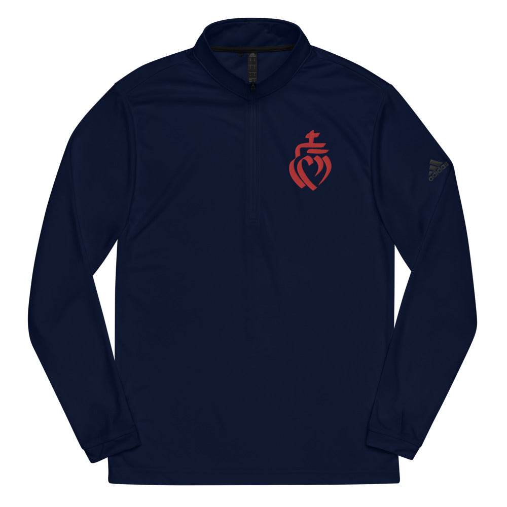Vendée Sacred Heart - Quarter zip #pullover