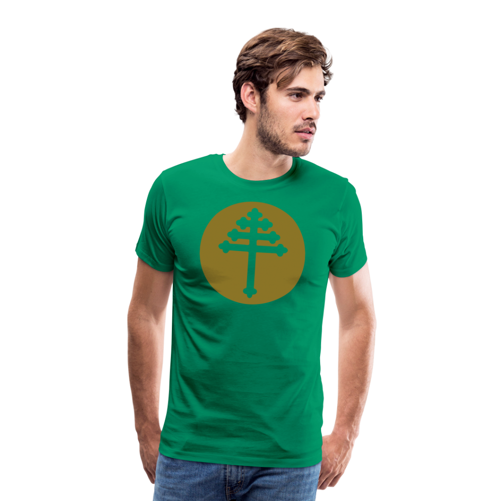 Maronite Cross Premium T-Shirt - kelly green