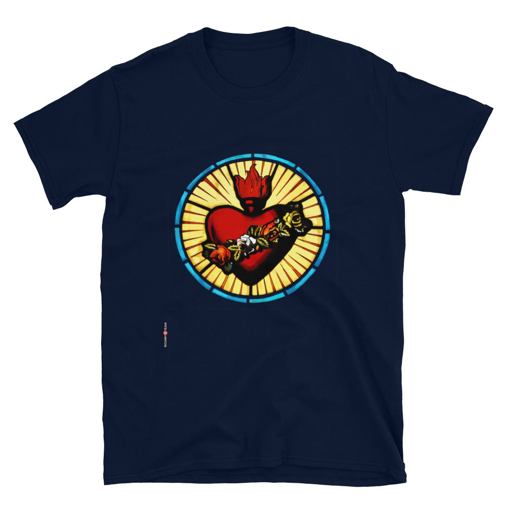 Immaculate Heart of Mary Short-Sleeve Unisex T-Shirt