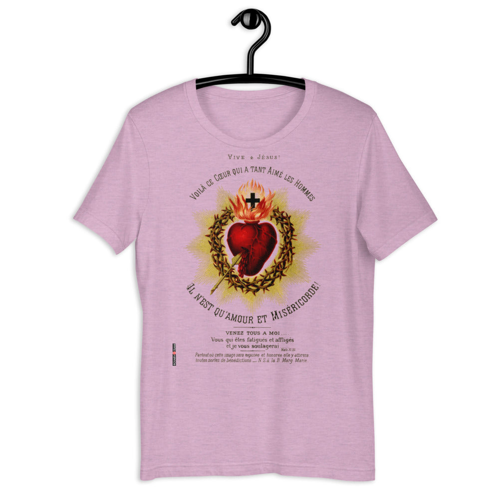 Voilà ce Cœur Short-Sleeve Unisex T-Shirt