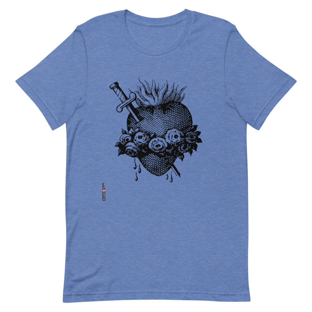 The Immaculate Heart of Mary Short-Sleeve Unisex T-Shirt