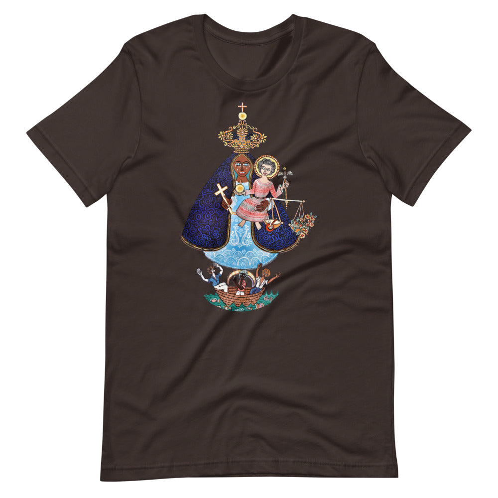 Our Lady of Charity (Caridad del Cobre) Short-Sleeve Unisex T-Shirt