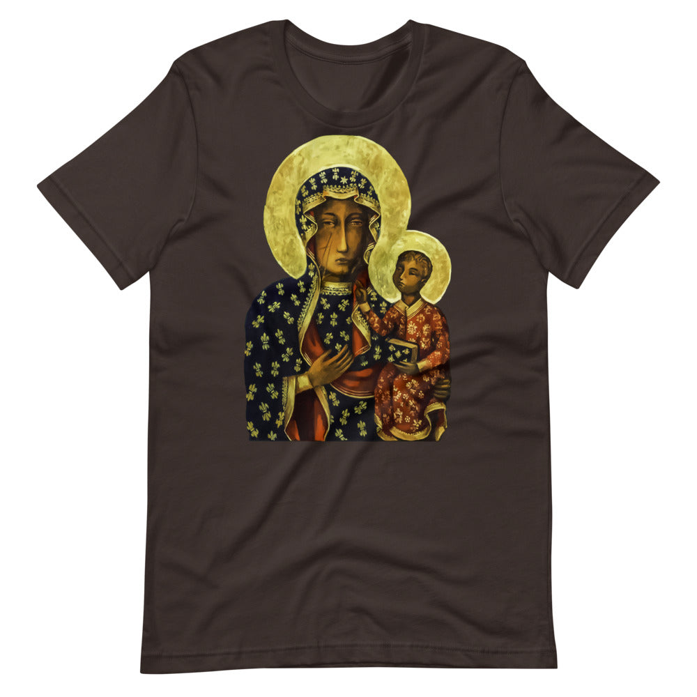 Madonna of Częstochowa - Short-Sleeve Unisex T-Shirt