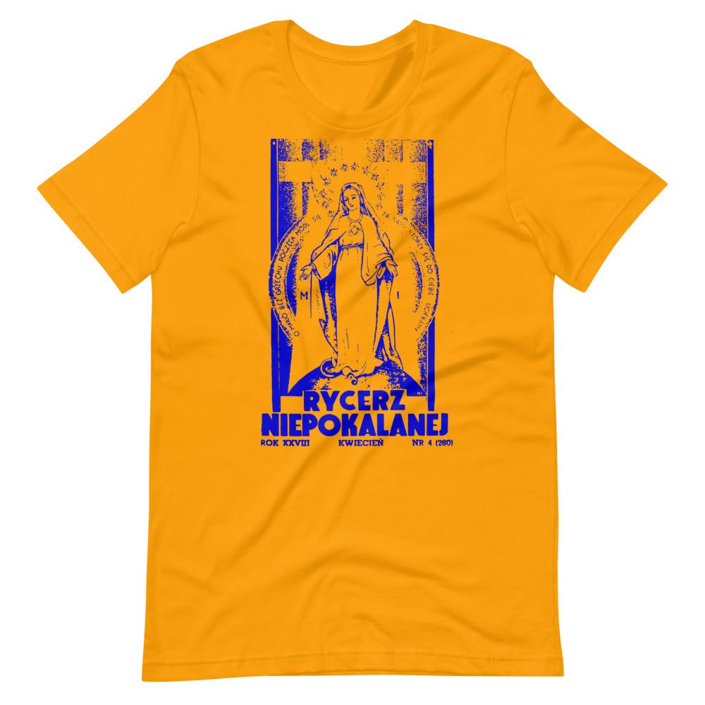Rycerz Niepokalanej Number 4 1949 Short-Sleeve Unisex T-Shirt